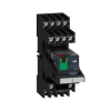 SCHNEIDER RXM4AB2P7PVM Zelio RXM miniatűr relé, 4CO, 6A, 230VAC, tesztgomb, LED, vegyes elrendezésű