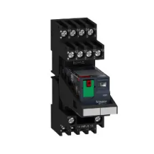 SCHNEIDER RXM4AB2P7PVM Zelio RXM miniatűr relé, 4CO, 6A, 230VAC, tesztgomb, LED, vegyes elrendezésű villanyszerelés