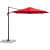 Schneider Schirme Schneider Rhodos Junior napernyő piros 300 cm átmérő
