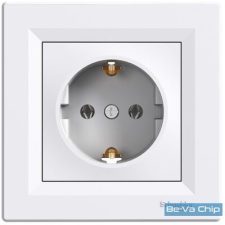 SCHNEIDER SCHNEIDER EPH2900121 ASFORA Fehér 2P+F csatlakozóaljzat villanyszerelés