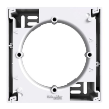 SCHNEIDER Schneider EPH6100121 ASFORA vízszintesen sorolható fehér egyes kiemelőkeret villanyszerelés