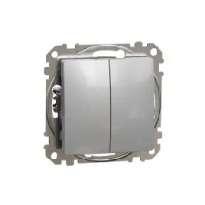 SCHNEIDER SDD113105 ÚJ SEDNA Csillárkapcsoló, rugós bekötés, 10AX, (105), alumínium villanyszerelés