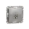 SCHNEIDER SDD113461S ÚJ SEDNA 1xRJ45 Cat6 STP aljzat, alumínium