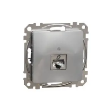 SCHNEIDER SDD113461S ÚJ SEDNA 1xRJ45 Cat6 STP aljzat, alumínium villanyszerelés