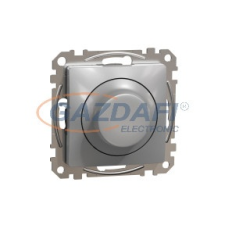 SCHNEIDER SDD113502 ÚJ SEDNA LED fényerőszabályzó, univerzális, 5-200VA, váltóba köthető, alumínium villanyszerelés