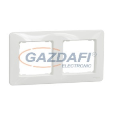 SCHNEIDER SDD311802 SEDNA DESIGN Kettes keret, univerzális, fehér villanyszerelés