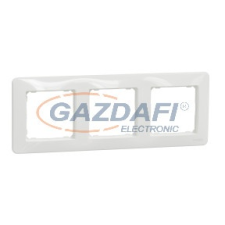 SCHNEIDER SDD311803 SEDNA DESIGN Hármas keret, univerzális, fehér villanyszerelés