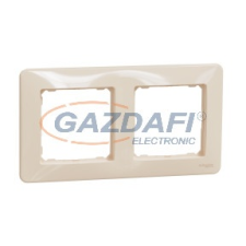 SCHNEIDER SDD312802 SEDNA DESIGN Kettes keret, univerzális, bézs villanyszerelés