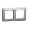 SCHNEIDER SDD313802 SEDNA DESIGN Kettes keret, univerzális, alumínium