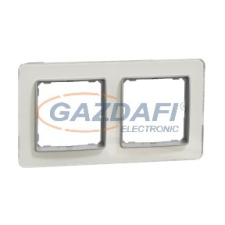 SCHNEIDER SDD360802 SEDNA ELEMENTS Kettes keret, univerzális, opál villanyszerelés