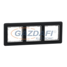 SCHNEIDER SDD362803 SEDNA ELEMENTS Hármas keret, univerzális, füstkvarc villanyszerelés