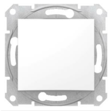 SCHNEIDER Sedna 107 keresztkapcsoló betét központi fedéllel fehér süllyesztett IP20 1- Schneider villanyszerelés