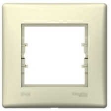 SCHNEIDER Sedna 1-es keret bézs IP44 Schneider villanyszerelés
