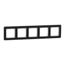 SCHNEIDER SEDNA ELEMENTS Ötös keret, univerzális, füstkvarc villanyszerelés