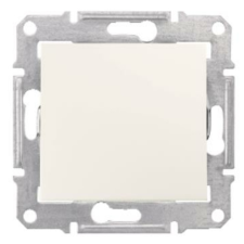 SCHNEIDER Sedna vakfedél vakfedél krém üres-jel IP20 műanyag fényes kapocs/csavar Schneider villanyszerelés