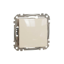 SCHNEIDER SednaÚj 101 1P kapcsoló betét adapterrel bézs süllyesztett IP20 billentyű/gomb Schneider villanyszerelés