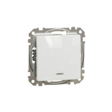 SCHNEIDER SednaÚj 106 váltókapcsoló +jelzőfény betét adapterrel fehér süllyesztett rugós IP20 Schneider - SDD111106L villanyszerelés