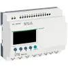 SCHNEIDER SR2A201FU LCD kijelzős, 20 I/O, relés, 230VAC