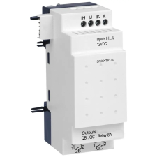 SCHNEIDER SR3XT61JD 6 I/O 12VDC vezérlő modul bővítő villanyszerelés