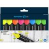 SCHNEIDER Szövegkiemelő készlet, 1-5 mm, SCHNEIDER "Job 150", 6+2 szín