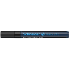 SCHNEIDER Táblamarker üvegtáblához 1-3mm, Schneider Maxx 245 fekete filctoll, marker