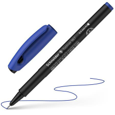 SCHNEIDER Tűfilc, 0,4 mm, SCHNEIDER &quot;Topliner 967&quot;, kék filctoll, marker