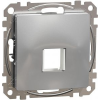 SCHNEIDER ÚJ SEDNA 1xRJ45 adapter, Keystone betétekhez, alumínium