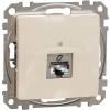 SCHNEIDER ÚJ SEDNA 1xRJ45 Cat6A STP aljzat, bézs