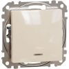 SCHNEIDER ÚJ SEDNA Kétpólusú kapcsoló, EF, 10AX, bézs