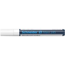 SCHNEIDER Üvegtábla marker 1-3mm, Schneider Maxx 245 fehér filctoll, marker