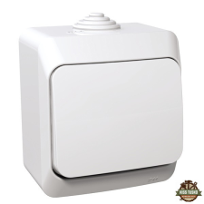 SCHNEIDER WDE000511 CEDAR Plus Egypólusú nyomókapcsoló IP44 villanyszerelés