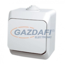 SCHNEIDER WDE000570 CEDAR PLUS Keresztkapcsoló, IP44, fehér (107) villanyszerelés