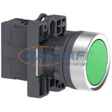 SCHNEIDER XA2EA31 Harmony Easy Series Ø22 Nyomógomb, visszatérő, zöld, 1NO villanyszerelés
