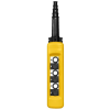 SCHNEIDER XACA681 6 nyomógomb, páronként mechanikus retesz, NO+NC érintkező