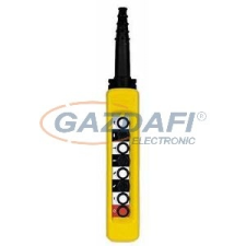 SCHNEIDER XACA881 8 nyomógomb, páronként mechanikus retesz, NO+NC érintkező villanyszerelés
