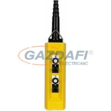 SCHNEIDER XACB491 4 nyomógomb, mechanikus retesz, 2 pólus, 2,2kW villanyszerelés