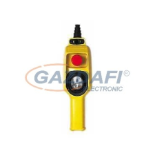 SCHNEIDER XACD22A0101 1 kétirányú nyomógomb+vészgomb, NO érintkező villanyszerelés