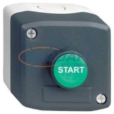 SCHNEIDER XALD103 Tokozott nyomógomb, üres tok 1 lyukú villanyszerelés