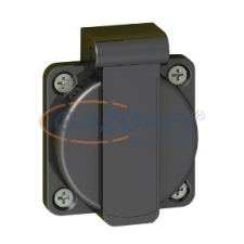 SCHNEIDER XALFZF8 teljesítmény csatlakozó aljzat XALF védőfedéllel - szürke - French - 230 V villanyszerelés