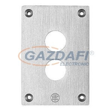 SCHNEIDER XAPE302 Előlemez ny. gomb tokozathoz 2 lyukú villanyszerelés