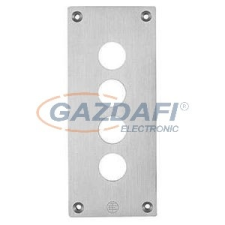 SCHNEIDER XAPE304 Előlemez nyomógomb tokozathoz 4 lyukú villanyszerelés