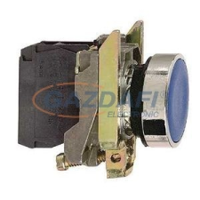 SCHNEIDER XB4BA61 Komplett nyomógomb, kék villanyszerelés