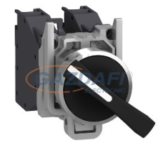 SCHNEIDER XB4BJ21GEX Harmony ATEX DG komplett választókapcsoló, Ø22, 2 állású, meghosszabbított fej villanyszerelés