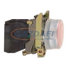 SCHNEIDER XB4BP42EX ATEX D nyomógomb, fém, 1NC, piros, átlátszó védőspkával villanyszerelés
