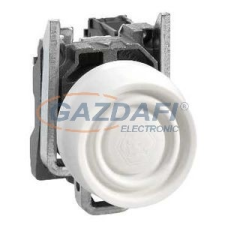SCHNEIDER XB4BPS11EX ATEX D nyomógomb, fém, 1NO, fehér, színes védőspkával villanyszerelés