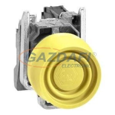 SCHNEIDER XB4BPS51EX ATEX D nyomógomb, fém, 1NO, sárga, színes védőspkával villanyszerelés