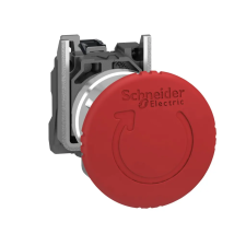 SCHNEIDER XB4BS8446 Vészgomb 1NC monitoring Schneider villanyszerelés