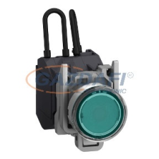 SCHNEIDER XB4BW23BM5GEX Harmony ATEX DG komplett nyomógombos LED tesztlámpa, Ø22, 24VAC/DC, zöld villanyszerelés