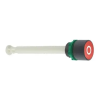 SCHNEIDER XB5AA84101 Harmony komplett műanyag reset nyomógomb, Ø22, 17-120mm mélység, piros, "O"