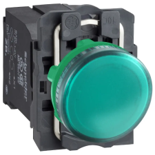 SCHNEIDER XB5AV33 Komplett jelzőlámpa + trafó 120V világítás
